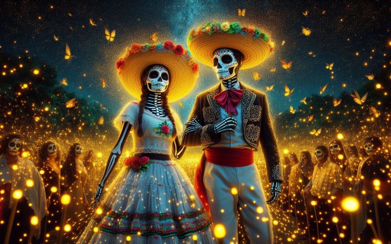 Celebrando la vida de los seres queridos que ya no están  en este plano